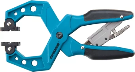 Струбцина клещеобразная, пластиковый корпус,храповый механизм жесткой фиксации,2-1/4"/58 мм GROSS 20803 купить в Ханты-Мансийске