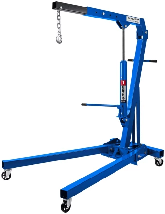 ЗУБР КГС-1, 1 т, 25 - 2060 мм, складной гидравлический кран, Профессионал (43011-1) купить в Ханты-Мансийске