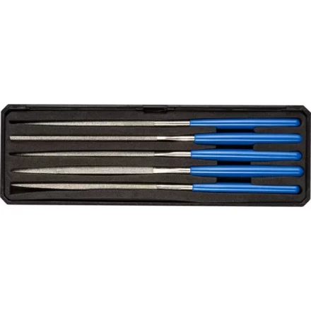 Набор ЗУБР "ЭКСПЕРТ" Надфили с алмазным напылением в пластиковом боксе, P 140, 140х75мм, 5 предметов 33388-140-H5 купить в Ханты-Мансийске