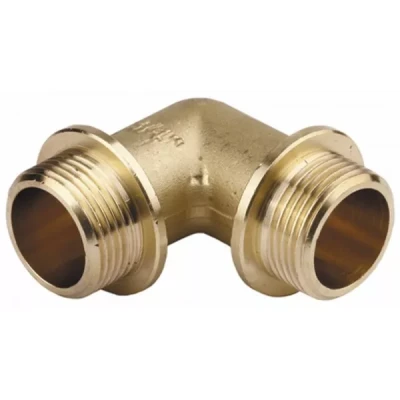Уголок GENERAL FITTINGS с упором, латунь, ш/ш, 1/2" 51074-S/S-1/2