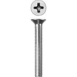 Винт ЗУБР "МАСТЕР" DIN 965, класс прочности 4.8, оцинкованный, M6x45мм, 5кг 303110-06-045