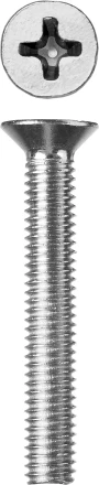 Винт ЗУБР &quot;МАСТЕР&quot; DIN 965, класс прочности 4.8, оцинкованный, M6x45мм, 5кг 303110-06-045 купить в Ханты-Мансийске