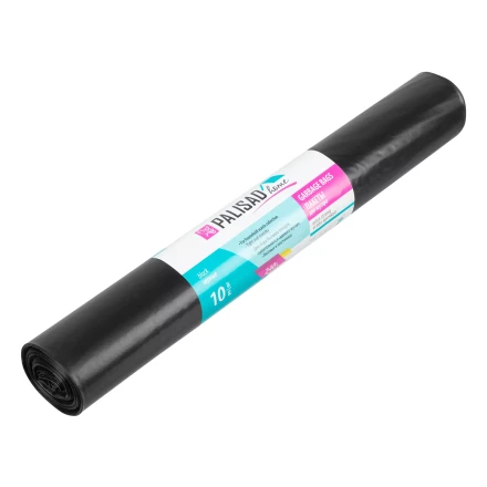 Пакеты для мусора Palisad 240 л x 10 шт., ПВД особопрочные черные, длинный ролик, Home 927305 купить в Ханты-Мансийске