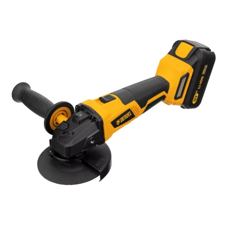 Машина углошлифовальная аккумуляторная бесщет. Denzel BLG-IB-18-125-4 27005, Li-ion, 18 В купить в Ханты-Мансийске