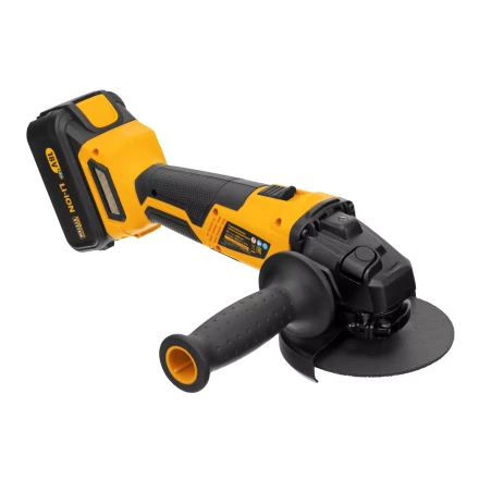 Машина углошлифовальная аккумуляторная бесщет. Denzel BLG-IB-18-125-4 27005, Li-ion, 18 В купить в Ханты-Мансийске