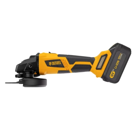 Машина углошлифовальная аккумуляторная бесщет. Denzel BLG-IB-18-125-4 27005, Li-ion, 18 В купить в Ханты-Мансийске