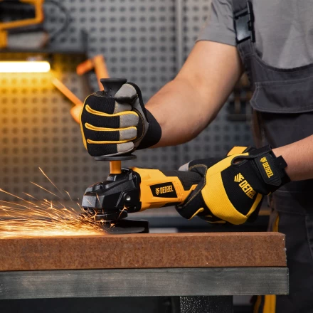 Машина углошлифовальная аккумуляторная бесщет. Denzel BLG-IB-18-125-4 27005, Li-ion, 18 В купить в Ханты-Мансийске