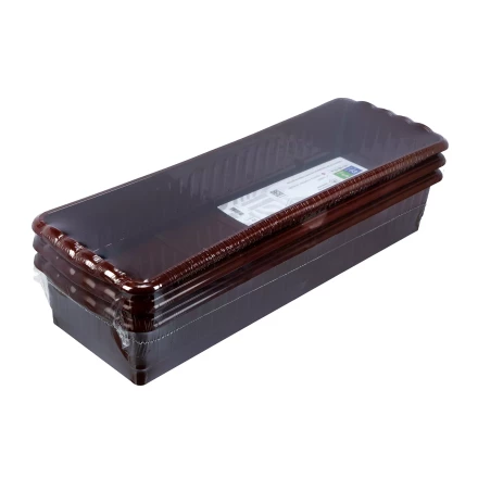 Поддон для рассады 470х166х82 мм, пластиковый, 3 шт, под 12 горшочков 250 мл. Palisad 643443 купить в Ханты-Мансийске