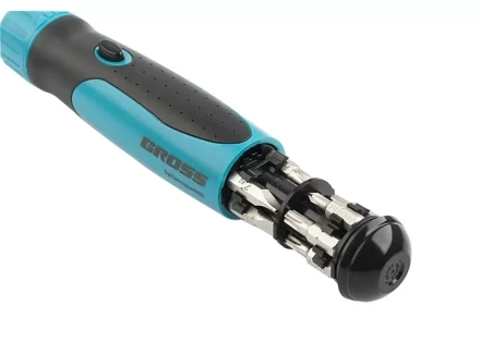 Отвертка реверсивная. Механизм SmartPush 12 шт, S2 Gross 11611 купить в Ханты-Мансийске