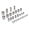 Набор инструментов Denzel 15803, 1/2", 1/4", CrV, S2, пластиковый кейс, 100 предметов купить в Ханты-Мансийске