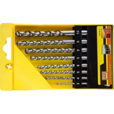 Набор STAYER Сверла &quot;STANDARD&quot; по бетону, 3, 4, 5, 6, 6, 8, 8,10мм, 8шт 2912-H8_z01 купить в Ханты-Мансийске