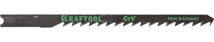Полотна KRAFTOOL, U244D, для эл/лобзика, Cr-V, по дереву, ДВП, ДСП, фигурный рез, US-хвост., шаг 4мм, 75мм, 2шт 159623-4 купить в Ханты-Мансийске
