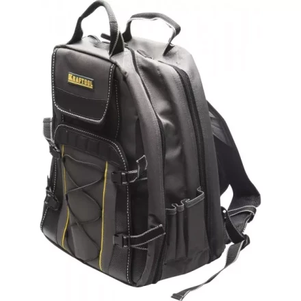 Рюкзак KRAFTOOL &quot;INDUSTRIE&quot; для инструмента, 2 внутренних отделения, 49 карманов размер 430х360х230мм 38745 купить в Ханты-Мансийске