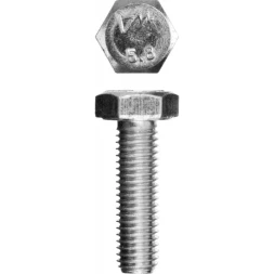 Болт ЗУБР &quot;МАСТЕР&quot; с шестигранной головкой, ГОСТ 7798-70, класс прочности 5.8, оцинкованный, M10x35мм, 5кг 303080-10-035
