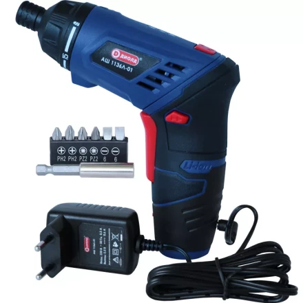 Аккумуляторный шуруповерт (отвертка) Диолд АШ 1136Л-01 купить в Ханты-Мансийске