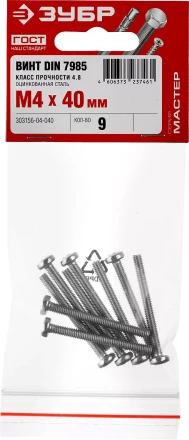 Винты DIN 7985 пакет серия МАСТЕР купить в Ханты-Мансийске