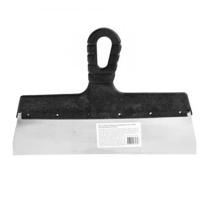 Шпатель фасадный из нержавеющей стали 300 мм пластмассовая ручка 85152 купить в Ханты-Мансийске