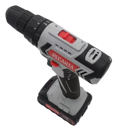 Дрель-шуруповерт аккумуляторная Ресанта ДА-18-2ЛК-У купить в Ханты-Мансийске
