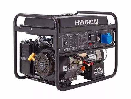 Бензогенератор газовый Hyundai HHY7000FGE + колеса hourmeter LPG kit купить в Ханты-Мансийске