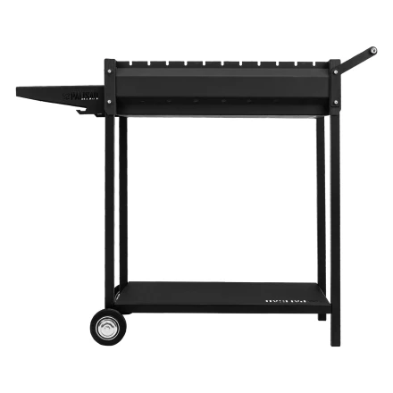 Мангал сварной на колесах, 662 х 390 х 152/805 мм, сталь 2 мм, кочерга в комплекте, Camping Palisad 69669 купить в Ханты-Мансийске