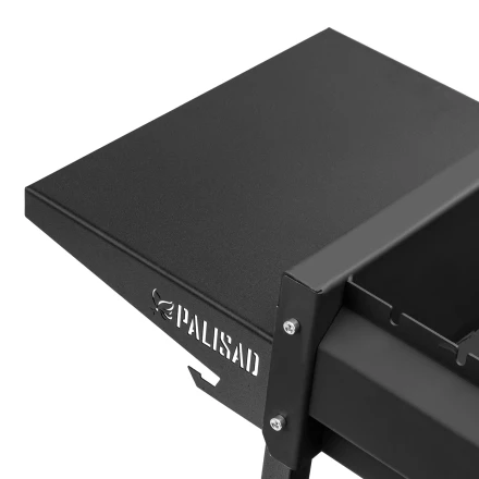 Мангал сварной на колесах, 662 х 390 х 152/805 мм, сталь 2 мм, кочерга в комплекте, Camping Palisad 69669 купить в Ханты-Мансийске