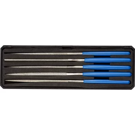 Набор ЗУБР "ЭКСПЕРТ" Надфили с алмазным напылением в пластиковом боксе, P 140, 160х80мм, 5 предметов 33388-160-H5 купить в Ханты-Мансийске