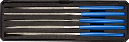 Набор ЗУБР "ЭКСПЕРТ" Надфили с алмазным напылением в пластиковом боксе, P 140, 160х80мм, 5 предметов 33388-160-H5 купить в Ханты-Мансийске