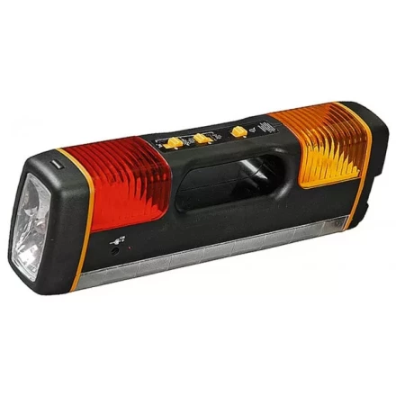 Фонарь СВЕТОЗАР автомобильный, 4-в-1: аварийный сигнал, поворот, фонарь, люминесцентная лампа SV-56915 купить в Ханты-Мансийске