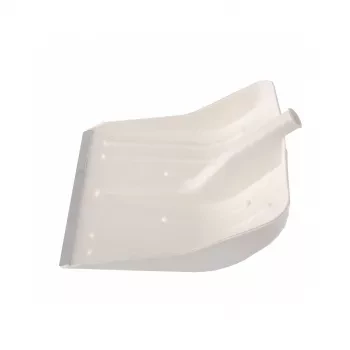 Лопата снеговая белая 400 х 420 мм без черенка пласт. алюм. окантовка СИБРТЕХ Россия 61615 купить в Ханты-Мансийске