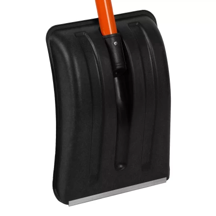 Лопата для уборки снега полипропиленовая Stels, 275х365х790 мм, стальной черенок, Россия, 61654 купить в Ханты-Мансийске