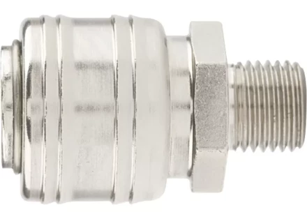 Муфта универсальная быстросъемная &quot;мама&quot; внешняя резьба 3/8&quot; 2 шт Stels 57057 купить в Ханты-Мансийске