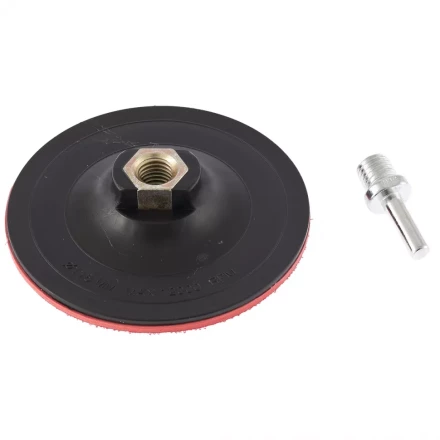 Насадка для дрели и УШМ с липучкой 115 мм твердая MATRIX артикул 76229 купить в Ханты-Мансийске