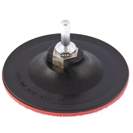 Насадка для дрели и УШМ с липучкой 115 мм твердая MATRIX артикул 76229 купить в Ханты-Мансийске