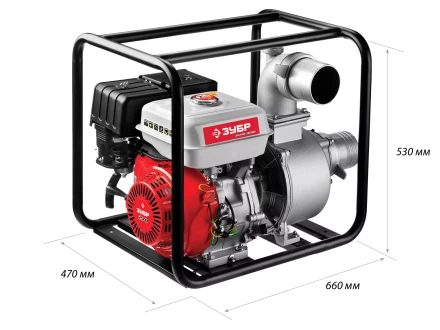 Мотопомпа бензиновая ЗБМП-1600 серия МАСТЕР купить в Ханты-Мансийске