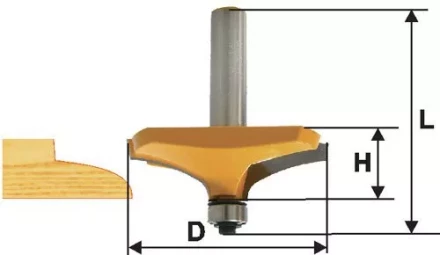 Фреза фигирейная горизонтальная ф635х19мм хв 12мм 10587 купить в Ханты-Мансийске