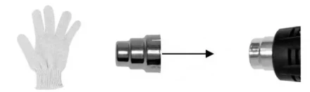 Фен строительный ELITECH ТВ 1600 К купить в Ханты-Мансийске