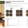 Накладки STAYER "COMFORT" на мебельные ножки, самоклеящиеся, фетровые, коричневые, круглые - диаметр 25 мм, 8 шт 40910-25 купить в Ханты-Мансийске
