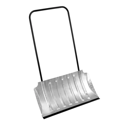 Движок для уборки снега оцинкованный Сибртех 61698, 735x385x1120 мм, стальная рукоятка, Россия купить в Ханты-Мансийске