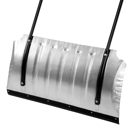 Движок для уборки снега оцинкованный Сибртех 61698, 735x385x1120 мм, стальная рукоятка, Россия купить в Ханты-Мансийске