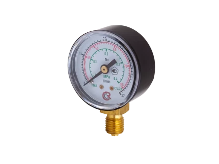 Манометр ТМ-210Р   0-90/37L/min  0,4MPa   M12х1,5.2,5   N2 Сварог купить в Ханты-Мансийске