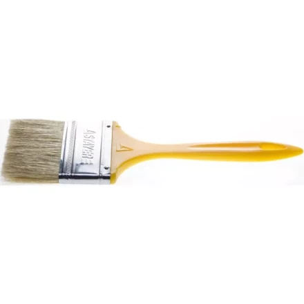 Кисть плоская STAYER &quot;UNIVERSAL-MASTER&quot;, светлая натуральная щетина, пластмассовая ручка, 100мм 0107-100_z01 купить в Ханты-Мансийске