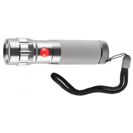 Фонарь ЗУБР "МАСТЕР" ручной, алюминиевый двукомпонентный корпус, 9 светодиодов, 3ААА, металлик 56211-S купить в Ханты-Мансийске