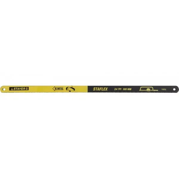 Полотно STAYER "PROFI" "STAYER-FLEX" по металлу, биметаллическое, 24TPI, 300 мм, 10 шт 15932-S10 купить в Ханты-Мансийске