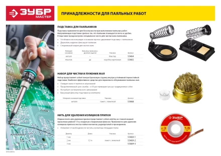 Нити для удаления припоя 15м серия МАСТЕР купить в Ханты-Мансийске