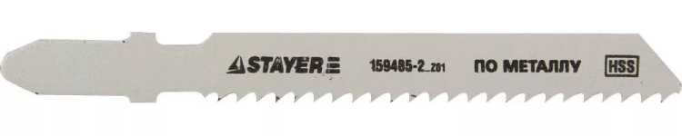 Полотна STAYER "STANDARD", T118B, для эл/лобзика, HSS, по металлу (3-10мм), EU-хвост., шаг 2мм, 55мм, 2шт 159485-2_z01 купить в Ханты-Мансийске
