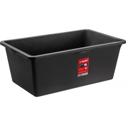 Кювета ЗУБР "ЭКСПЕРТ" строительная пластмассовая, 48x78x29см(ШхДхГ), 90л 06097-90_z03 купить в Ханты-Мансийске