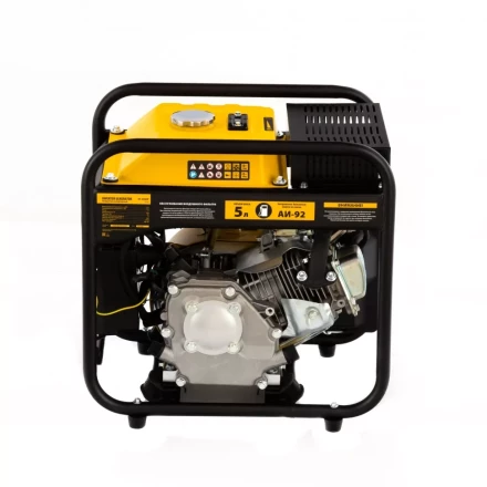 Генератор инверторный GT-3500iF, 3.5 кВт, 230 В, бак 5 л, открытый корпус, ручной старт Denzel 94705 купить в Ханты-Мансийске