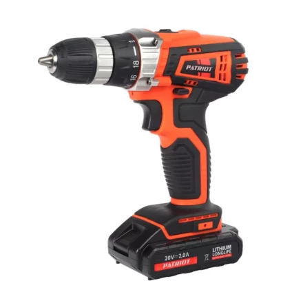 Аккумуляторная дрель-шуруповерт THE ONE BR 201 Li PATRIOT купить в Ханты-Мансийске
