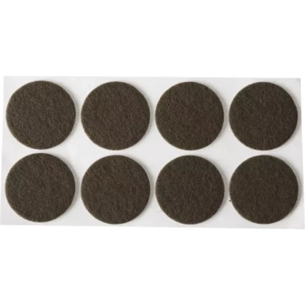 Накладки STAYER "COMFORT" на мебельные ножки, самоклеящиеся, фетровые, коричневые, круглые - диаметр 28 мм, 8 шт 40910-28 купить в Ханты-Мансийске