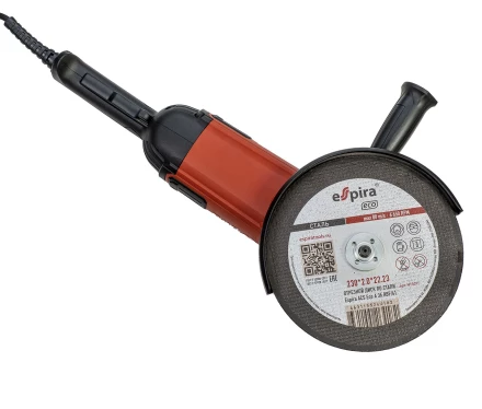 УШМ ESPIRA AGI-230-30 (230 мм, 220-240В,50/60 Гц, мощность 3000Вт, 6600 об/мин, 6.5 кг), 400755 купить в Ханты-Мансийске